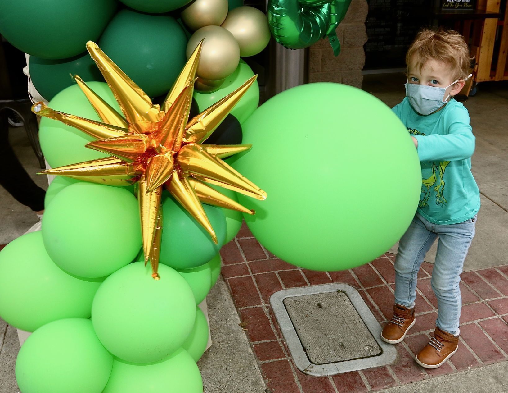 St. Paddy's Day balloons